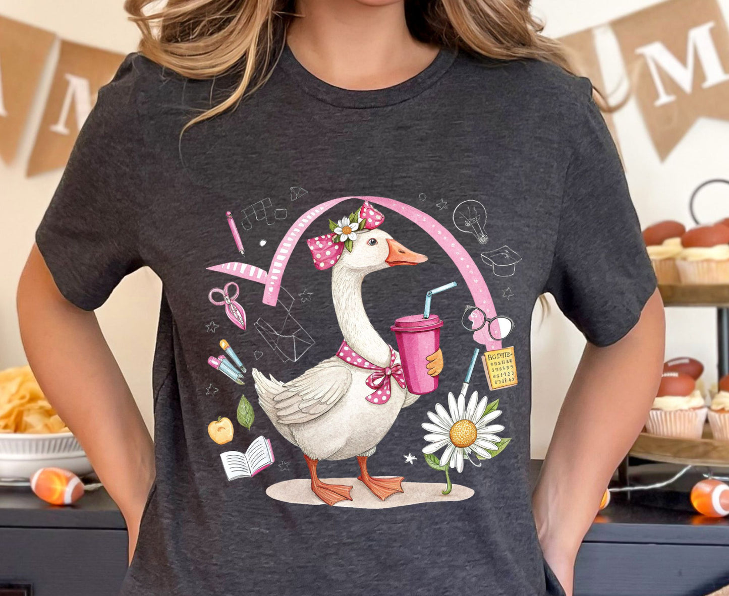 Back to School Premade Gang Sheet Retro School DTF Transfer ready to Press Teacher Student Heat Transfer for Shirts