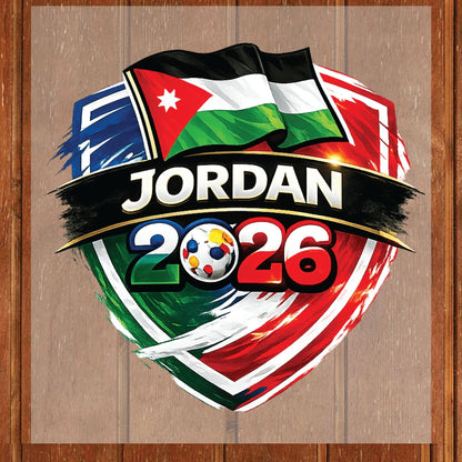 Jordan World Cup 2026 DTF Transfer Ready to Press