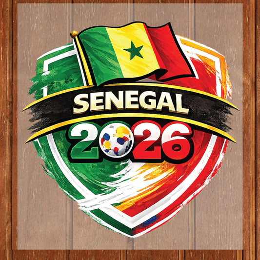 Senegal World Cup 2026 DTF Transfer Ready to Press