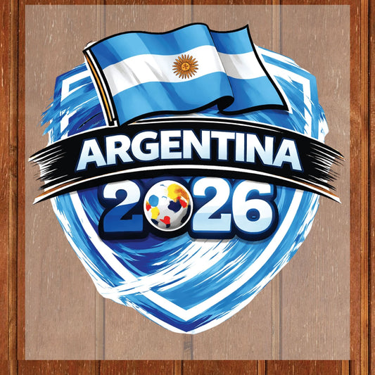 Argentina World Cup 2026 DTF Transfer Ready to Press