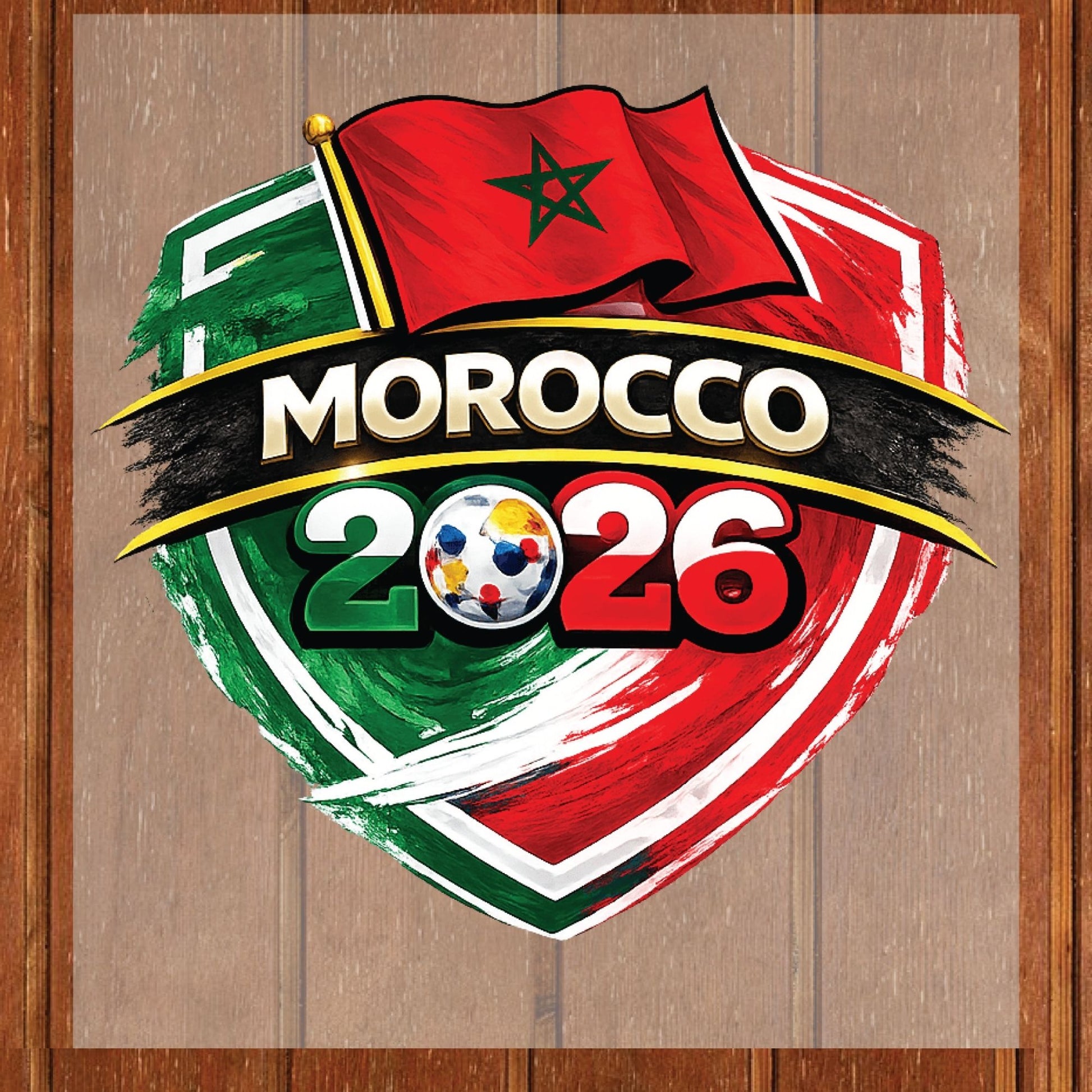 Morocco World Cup 2026 DTF Transfer