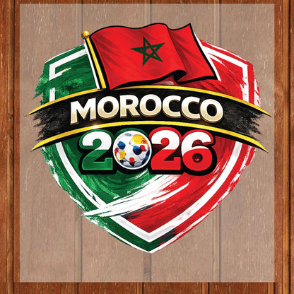 Morocco World Cup 2026 DTF Transfer