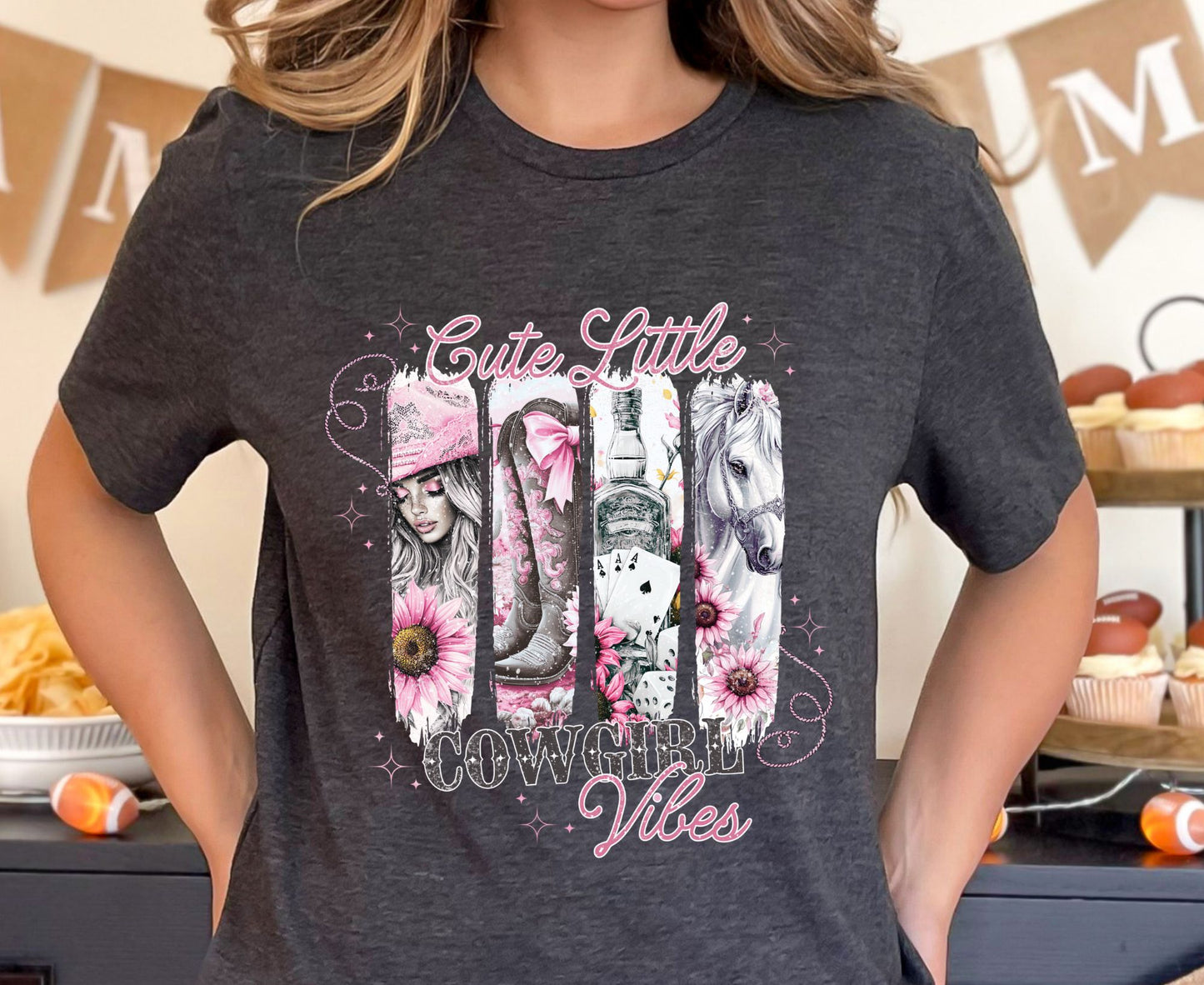Western Girl Premade Gang Sheet Cowgirl DTF Transfer ready to Press Western Theme Girls Heat Transfer for Shirts