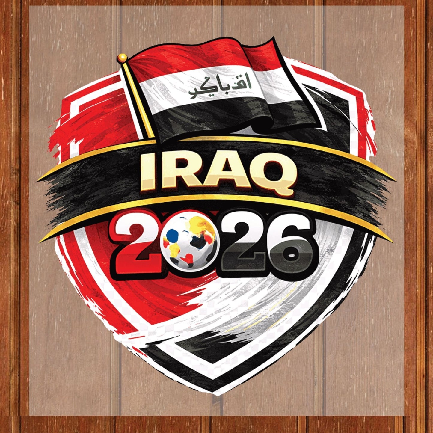 Iraq World Cup 2026 DTF Transfer