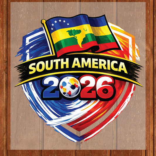 South America World Cup 2026 DTF Transfer
