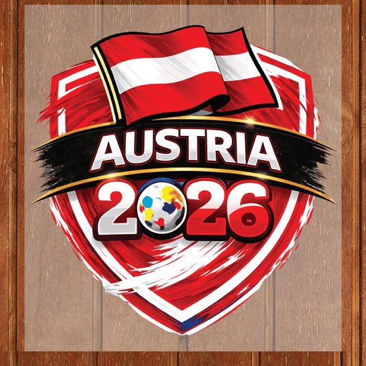 Austria World Cup 2026 DTF Transfer