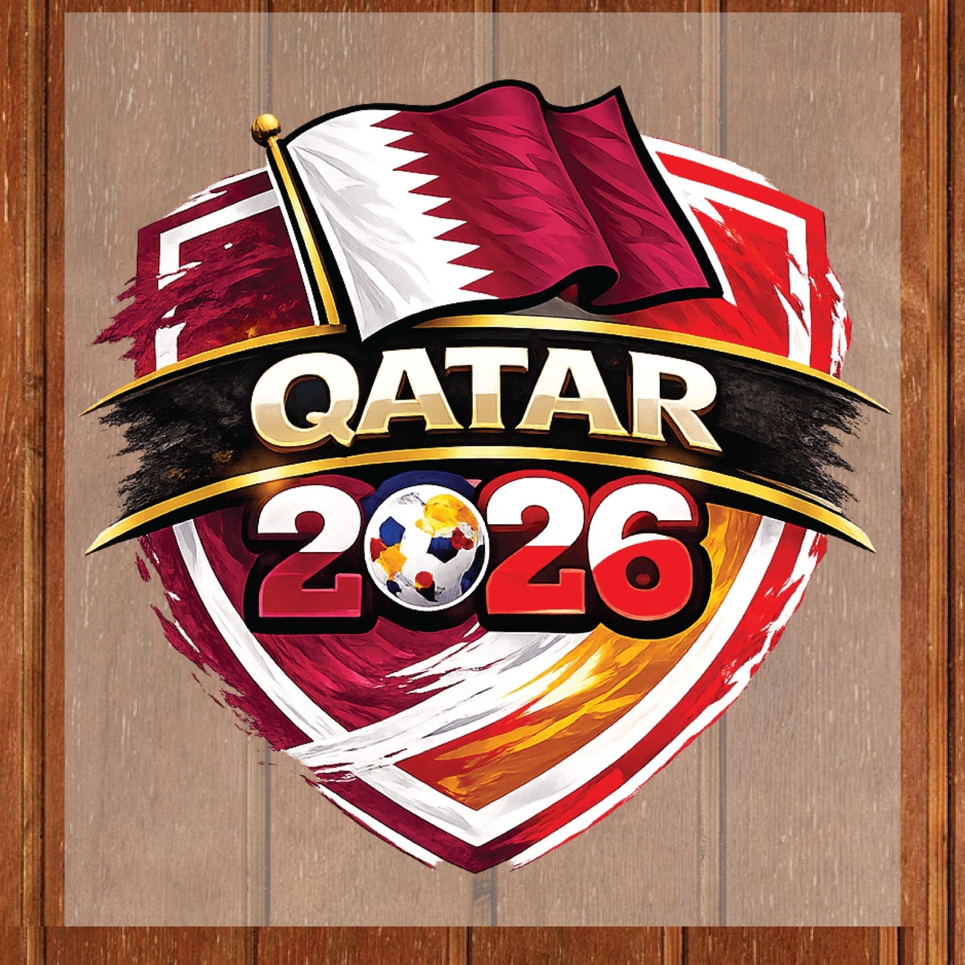 Qatar World Cup 2026 DTF Transfer