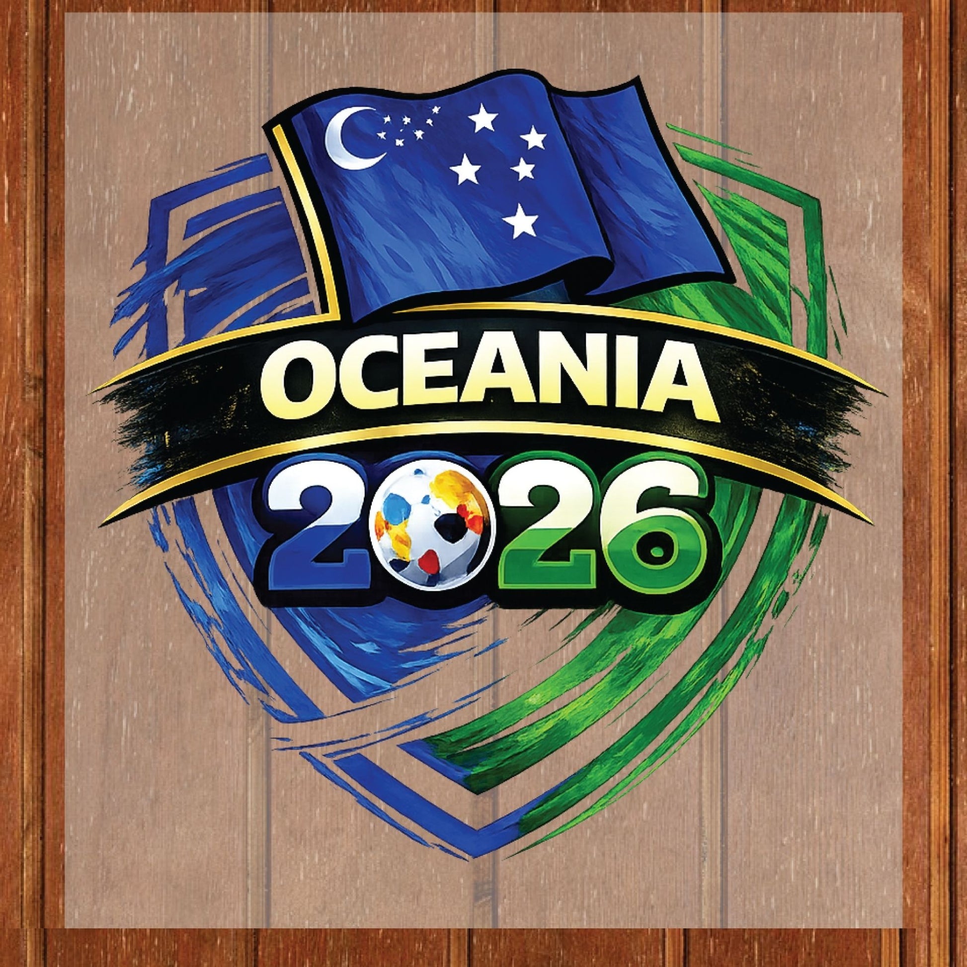 Oceania World Cup 2026 DTF Transfer Ready to Press