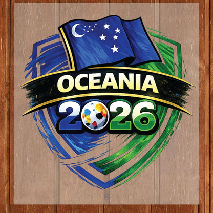 Oceania World Cup 2026 DTF Transfer Ready to Press
