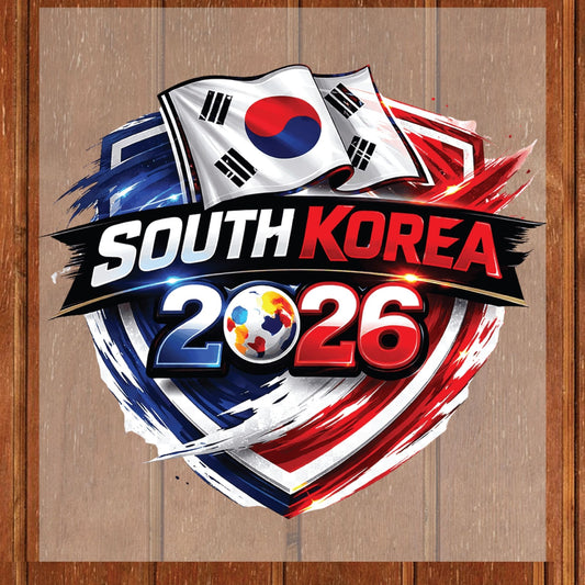 South Korea World Cup 2026 DTF Transfer Ready to Press