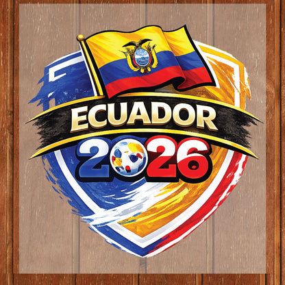 Ecuador World Cup 2026 DTF Transfer Ready to Press