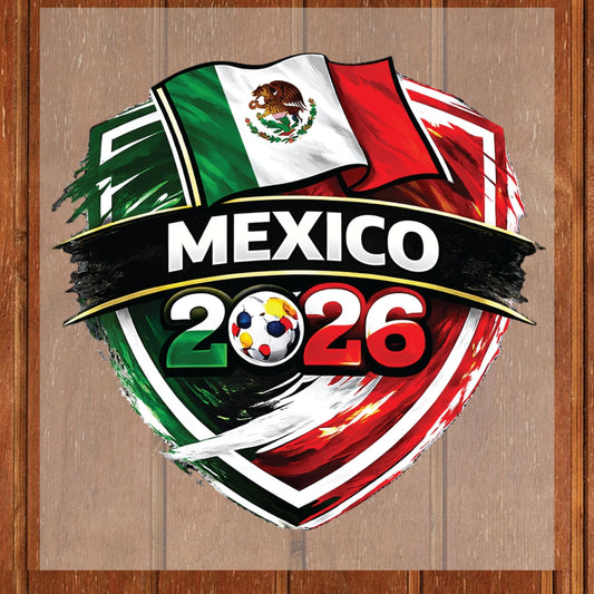 Mexico World Cup 2026 DTF Transfer Ready to Press