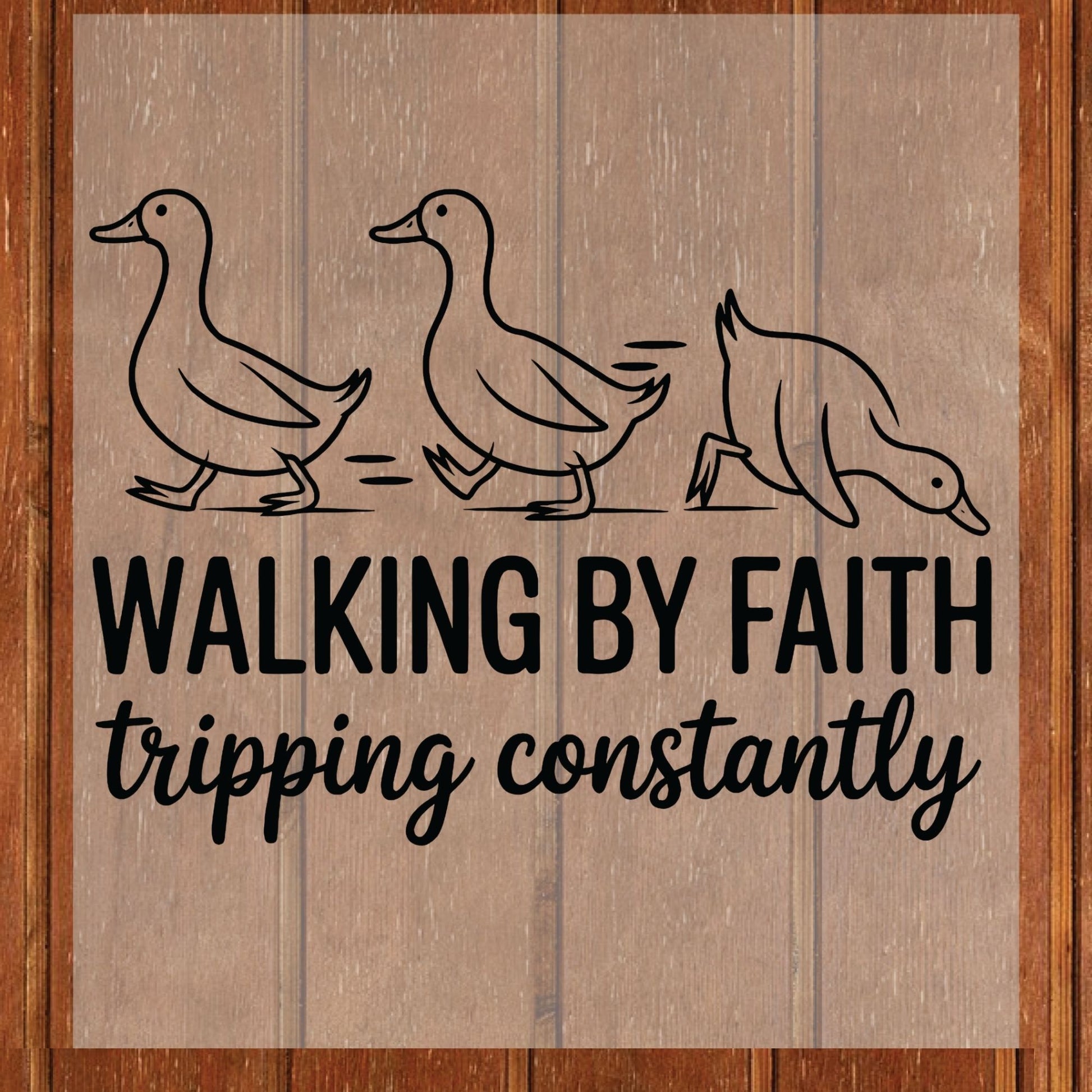 Walking by Faith Funny DTF Transfer Ready to Press Wildflower Bible Verse Heat Transfer for Shirts Bible Verse UV Sticker Prints