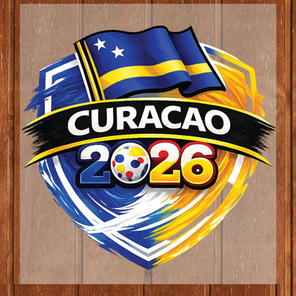 Curacao World Cup 2026 DTF Transfer Ready to Press