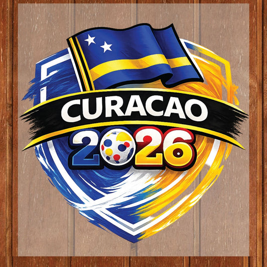 Curacao World Cup 2026 DTF Transfer Ready to Press