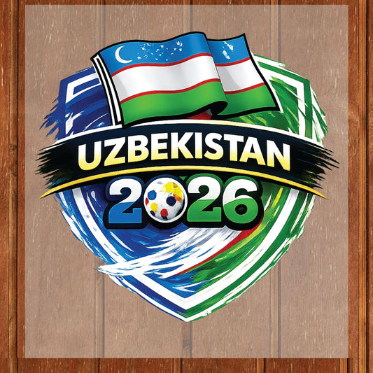 Uzbekistan World Cup 2026 DTF Transfer Ready to Press