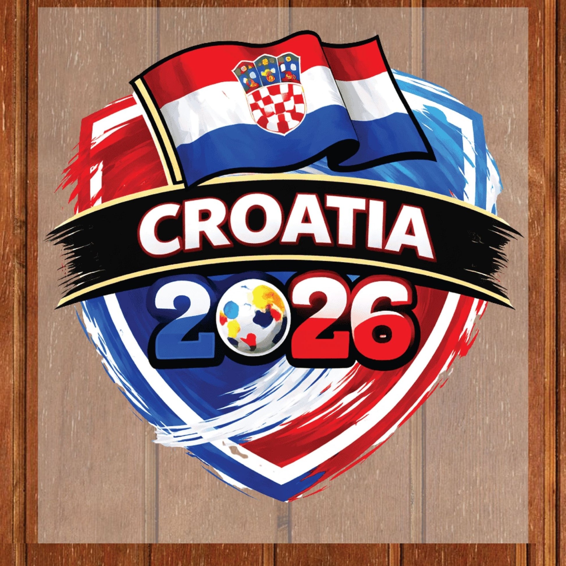 Croatia World Cup 2026 DTF Transfer
