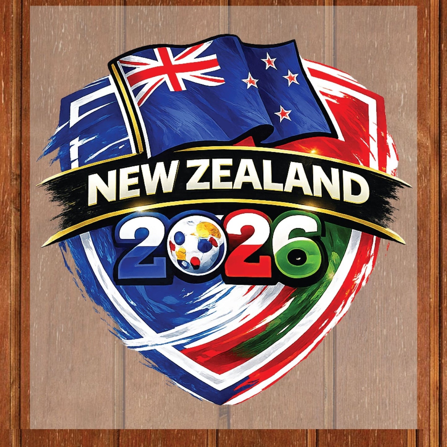 New Zealand World Cup 2026 DTF Transfer Ready to Press