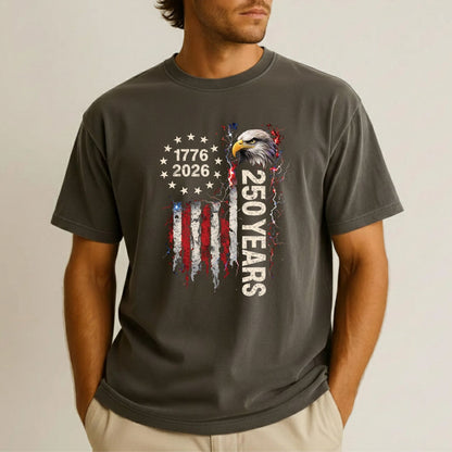 250 Years 1776-2026 DTF Transfer Ready to Press