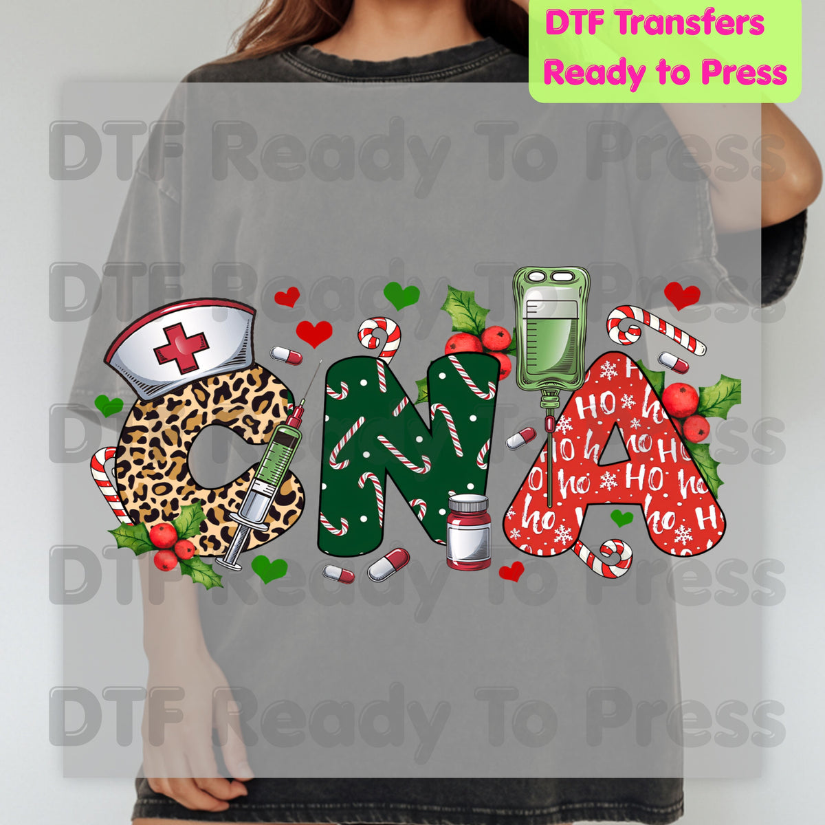 medical christmas, ugly sweater dtf, nurse christmas, doctor christmas, nurse dtf, medical dtf, stethoscope, lab coat, christmas dtf, nurse gift, doctor gift, dtf transfers, ready to press
