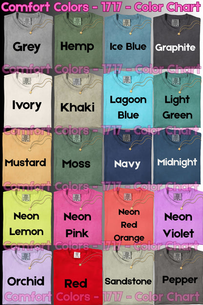 Custom Comfort Colors® T-Shirt Personalized Logo, Text, Photo Garment-Dyed Unisex Tee Custom Gifts & Team Shirts Short Sleeve Family Group T-Shirts