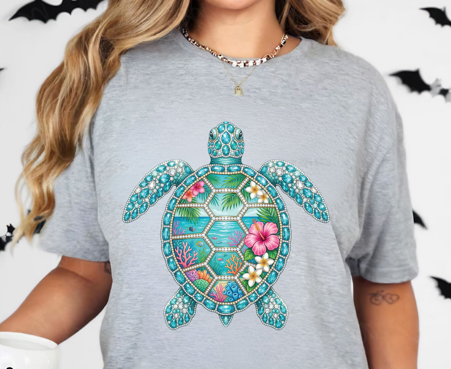 Summer Premade Gang Sheet Beach Theme DTF Transfer ready to Press Salty Soul Crabby Heat Transfer for Shirts