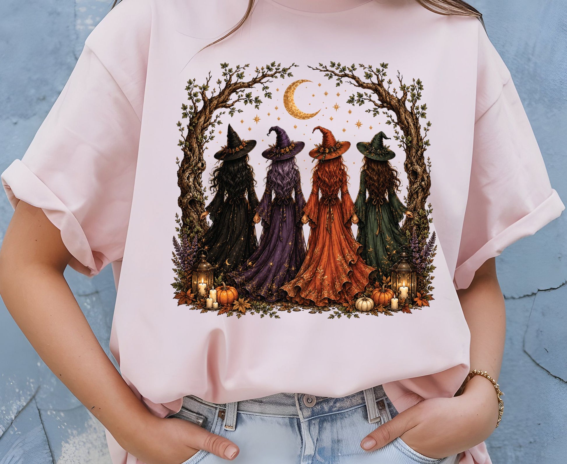 Halloween Premade DTF Transfer Ready to Press Holiday Season Spooky Ghost Heat Transfer For Shirts Halloween iron on Transfer Designs