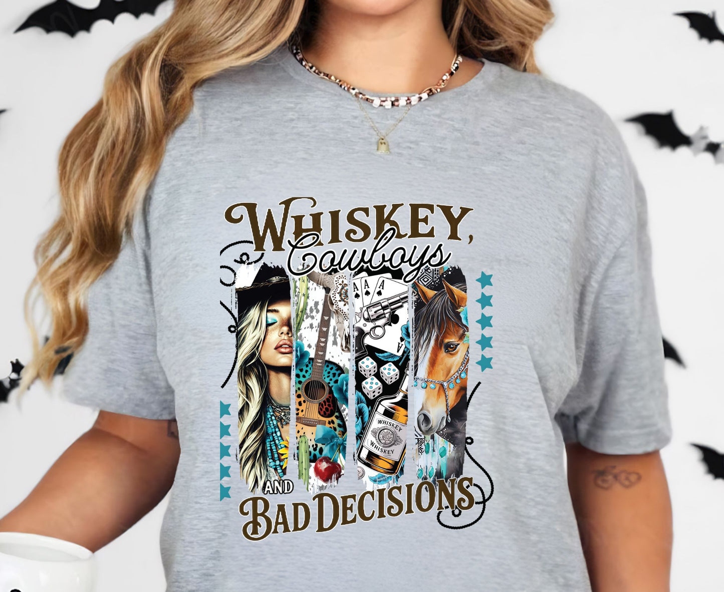Western Girl Premade Gang Sheet Cowgirl DTF Transfer ready to Press Western Theme Girls Heat Transfer for Shirts