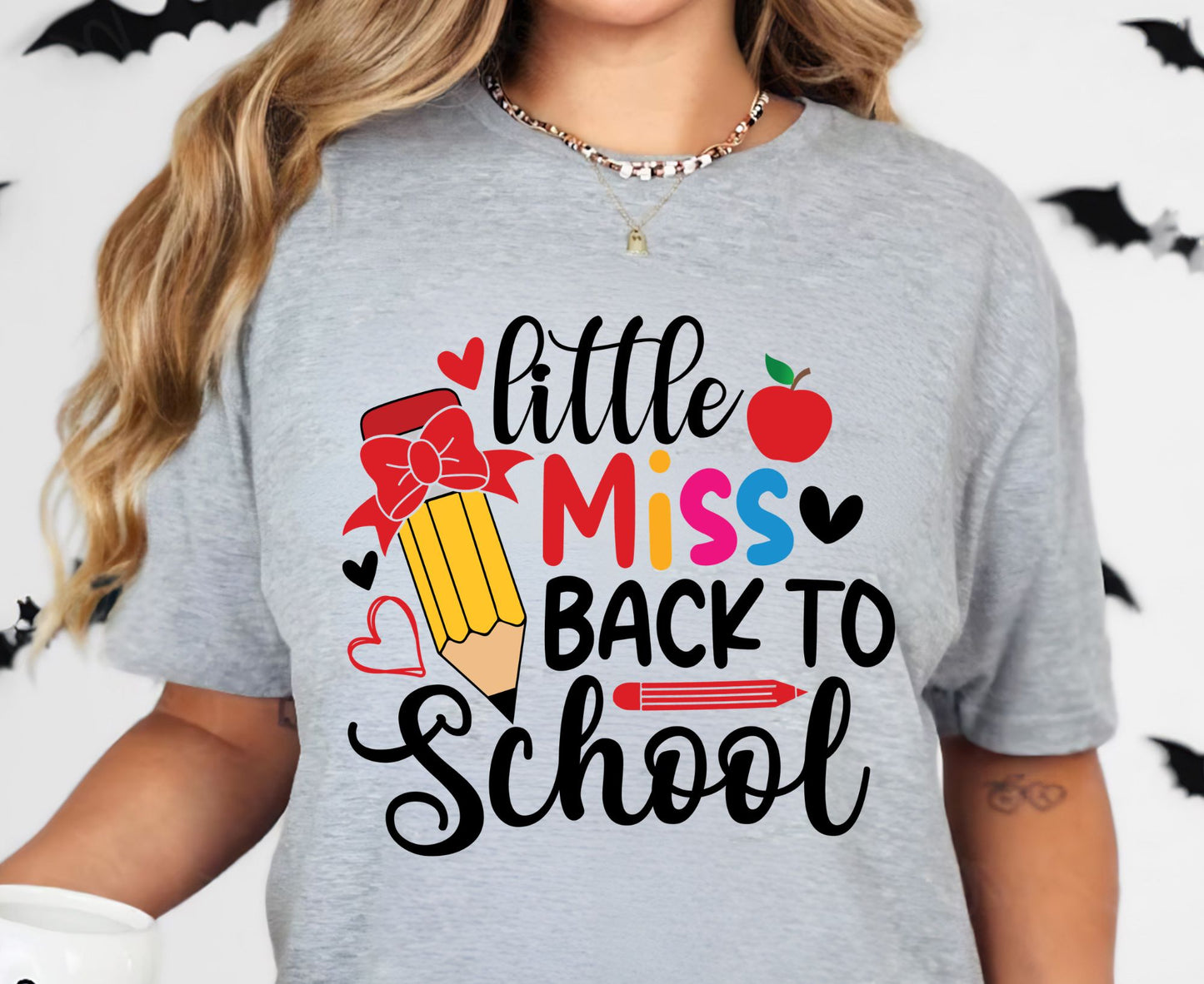 Back to School Premade Gang Sheet Retro School DTF Transfer ready to Press Teacher Student Heat Transfer for Shirts