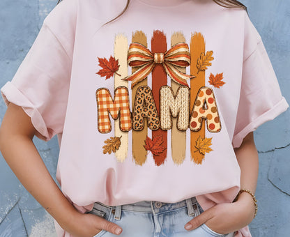 Fall Gang Sheet Ready to Press Halloween Premade DTF Transfer Holiday Fall Season Mama Teacher Heat Transfer For Shirts