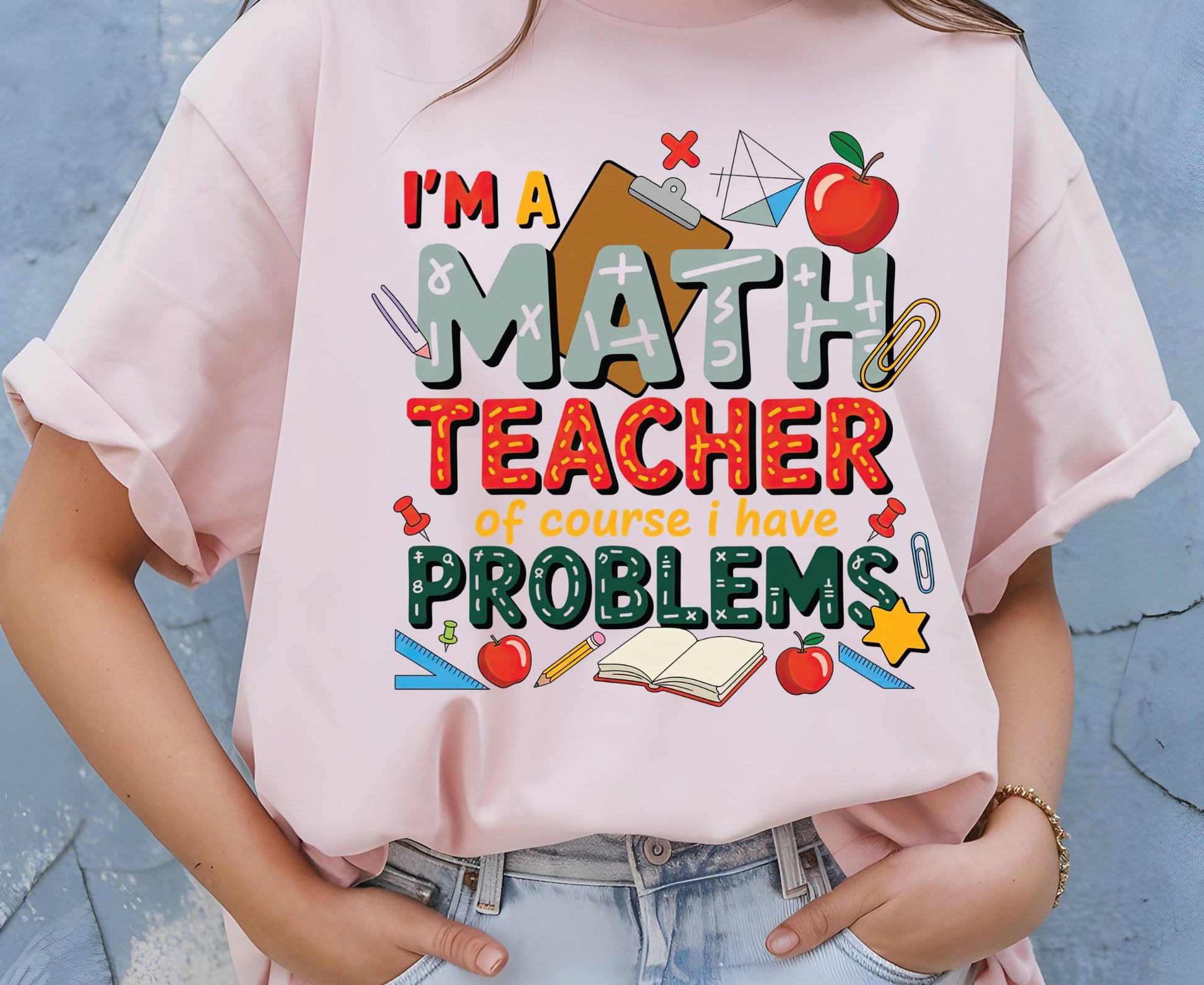 Teacher Premade Gang Sheet Teacher DTF Transfer Ready to Press Designs Teach Heat Transfer For Shirts Teacher Life Gifts