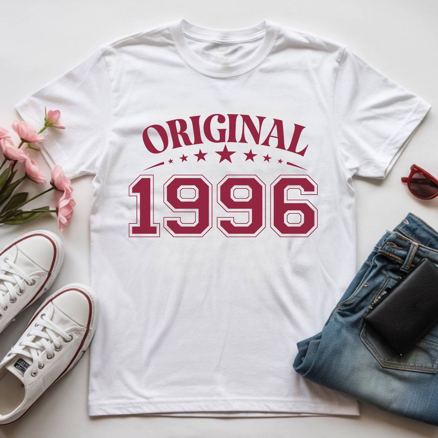 30th Birthday Shirt Original 1996 T-Shirt 30 Year Birthday Gift Vintage 1996 Birthday Tee