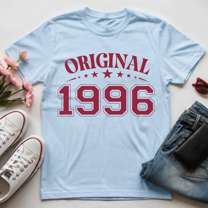 30th Birthday Shirt Original 1996 T-Shirt 30 Year Birthday Gift Vintage 1996 Birthday Tee
