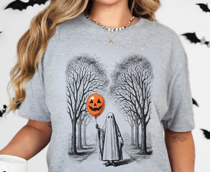 Halloween Premade DTF Transfer Ready to Press Holiday Season Spooky Ghost Heat Transfer For Shirts Halloween iron on Transfer Designs