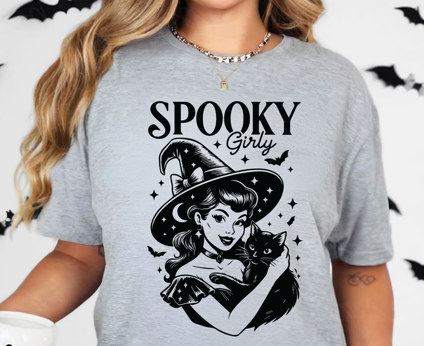 Spooky Season Premade Gang Sheet Halloween DTF Transfer Ready to Press Holiday Season Spooky Ghost Heat Transfer For Sh