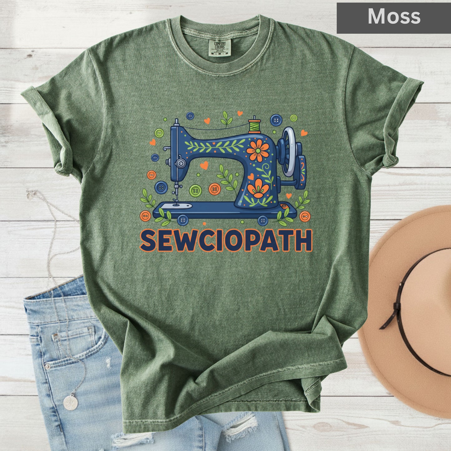 Sewciopath Comfort Colors T Shirt