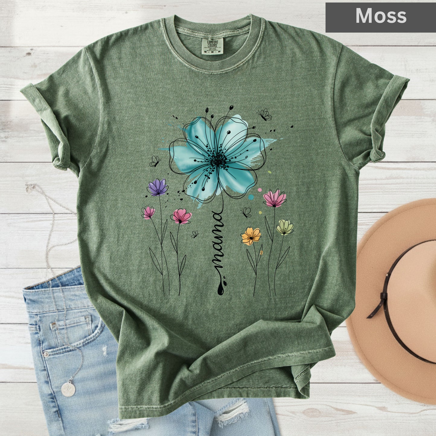 Mama Comfort Colors T Shirt