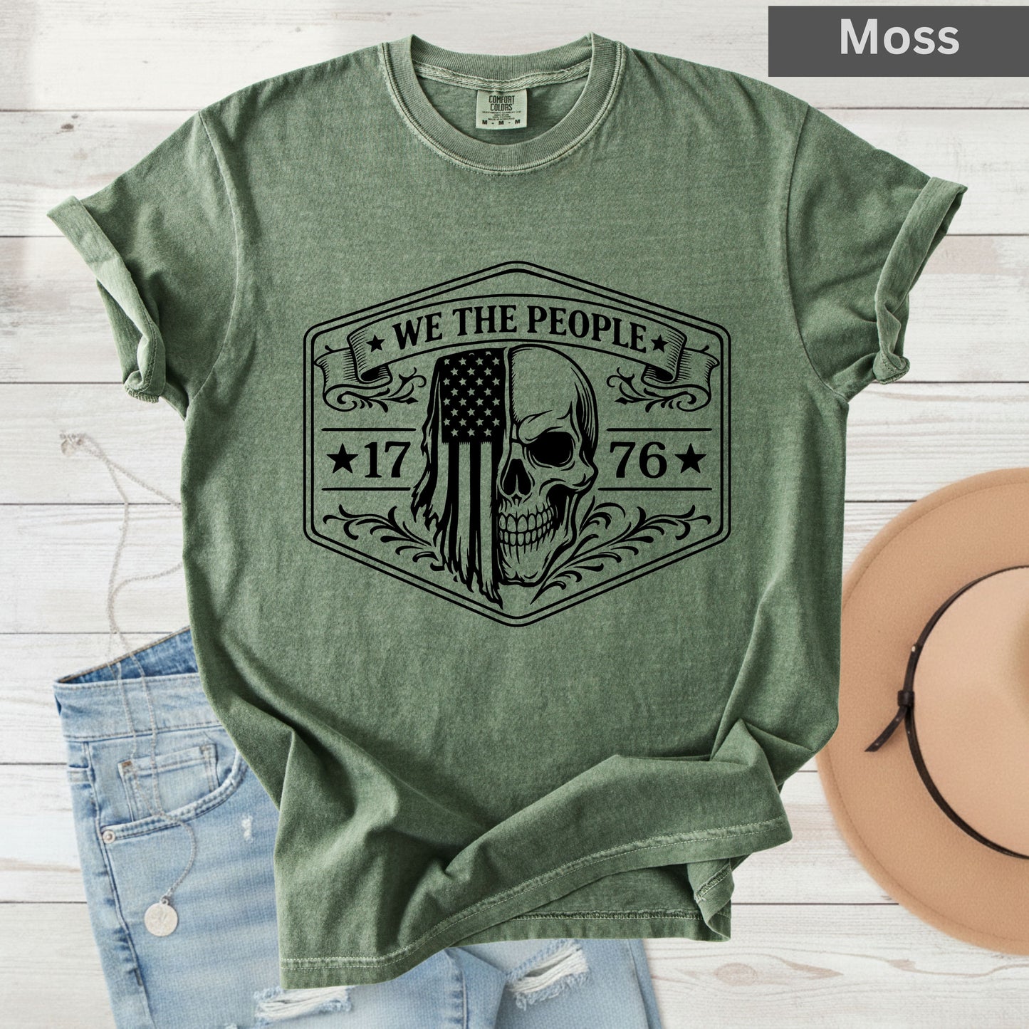 We The People Comfort Colors T Shirt