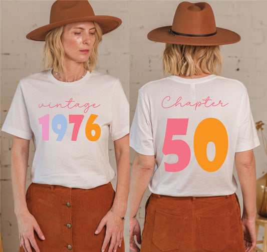 40th Birthday Shirt Vintage 1986 T-Shirt Chapter 40 Birthday Gift