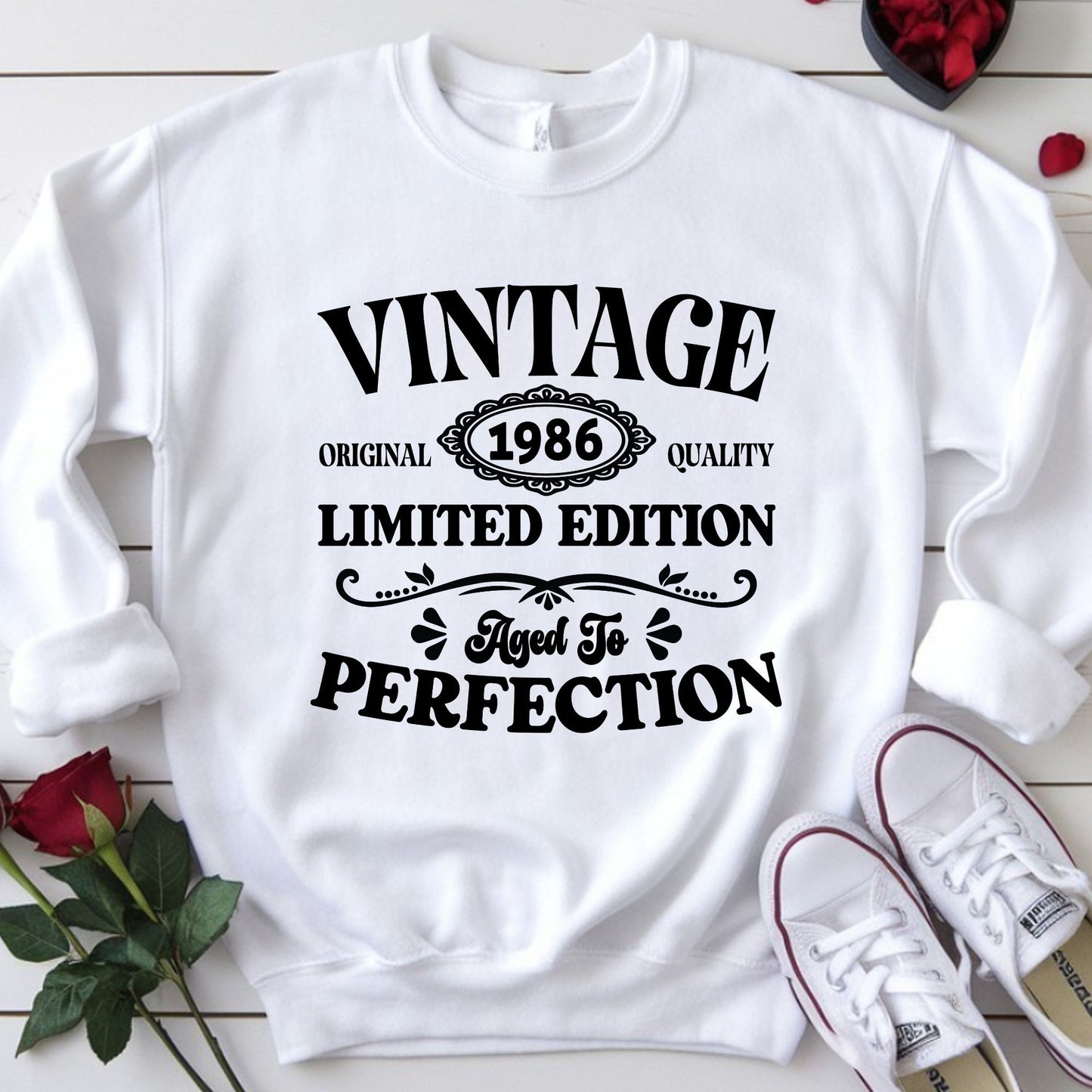 40th Birthday Shirt Vintage 1986 T-Shirt Limited Edition 40 Year Birthday Gift
