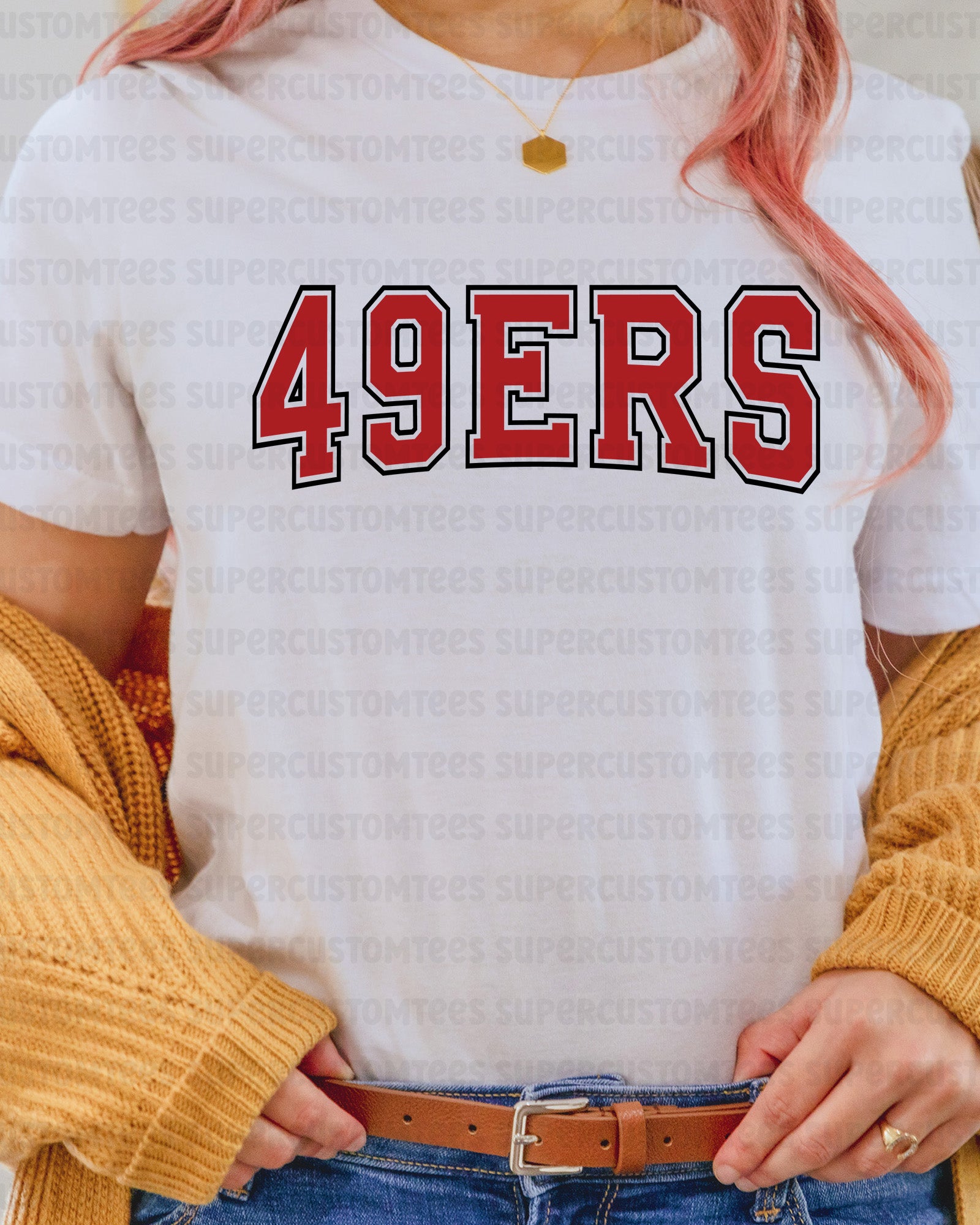 49ers DTF Transfer Ready to Press