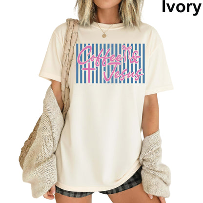 Jesus Lover Comfort Colors T Shirt Christian Apparel Religious Tees Jesus made Her Mama Big Jesus Fan Make Heaven Crowded Love Like Jesus