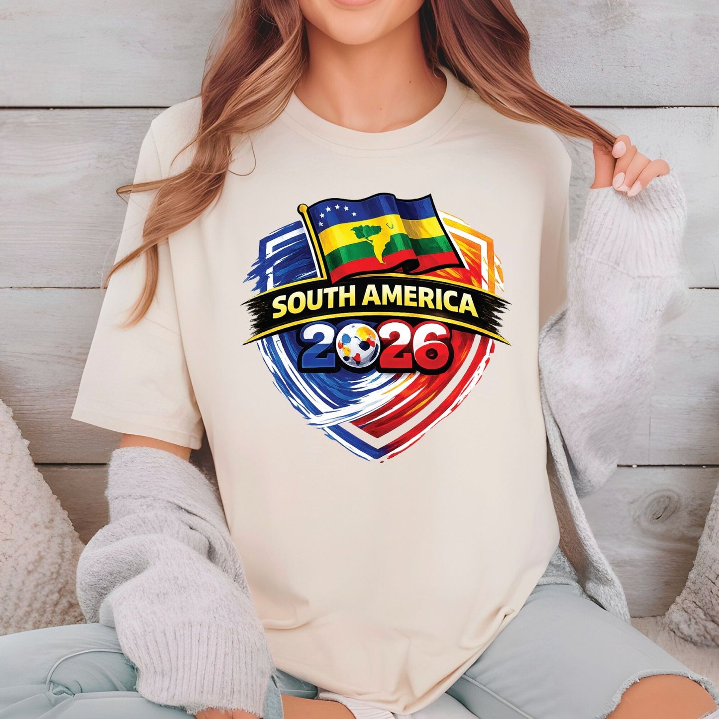 South America World Cup 2026 DTF Transfer