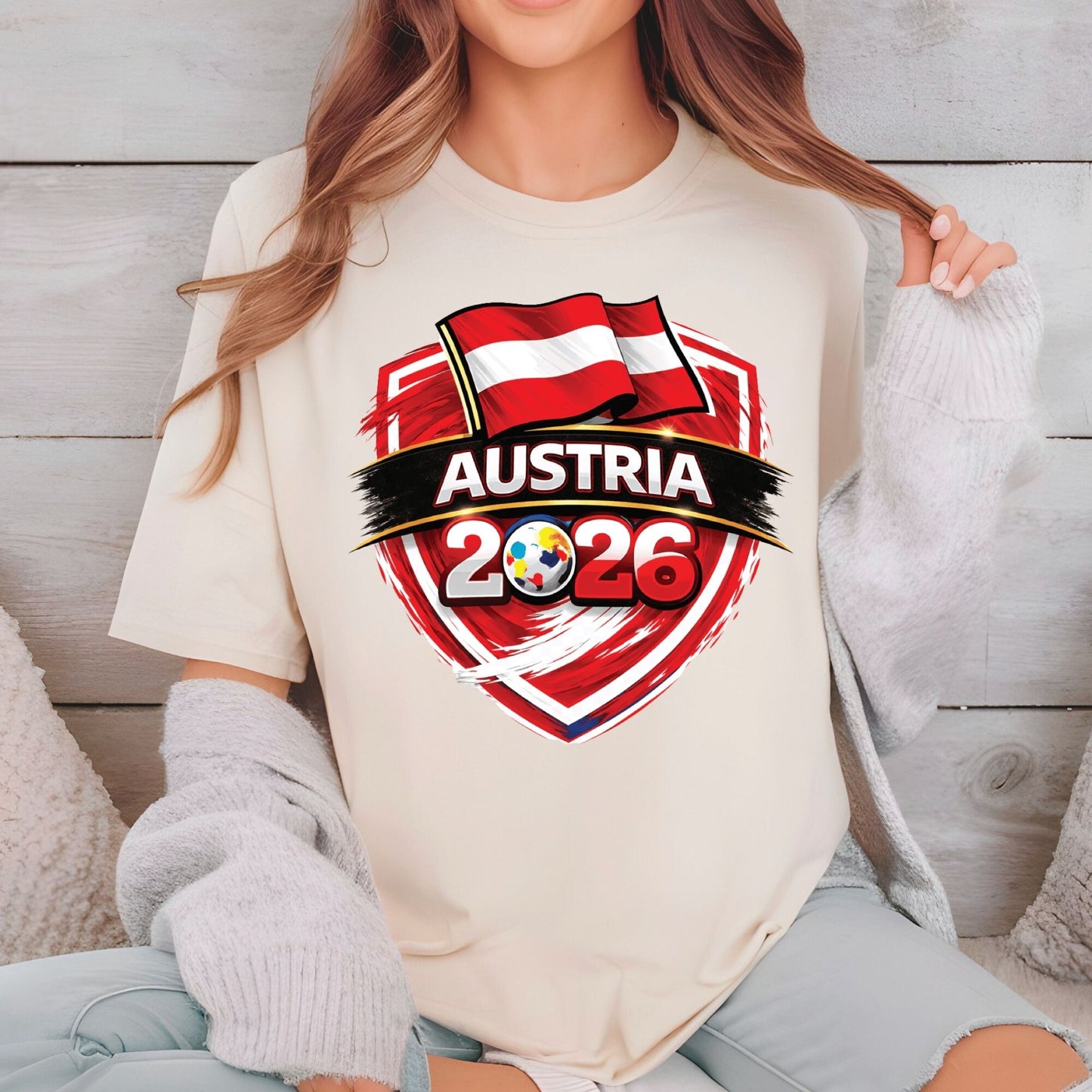 Austria World Cup 2026 DTF Transfer