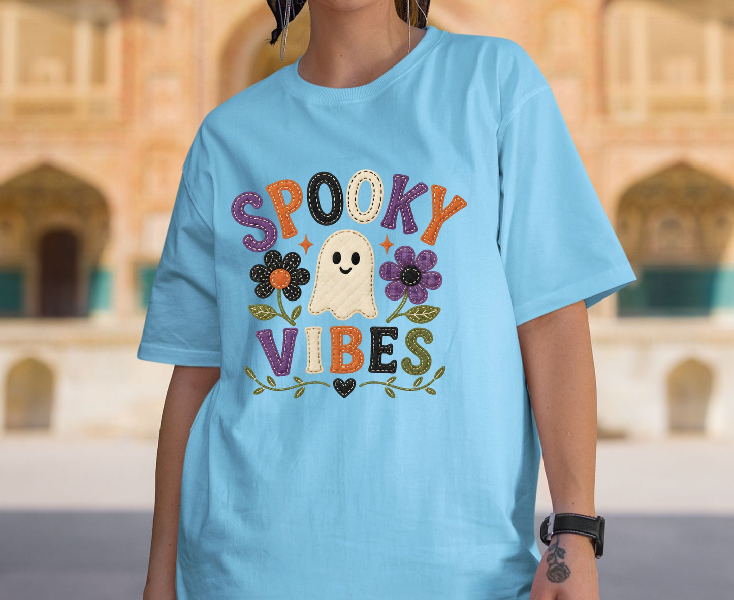 Spooky Season Premade Gang Sheet Halloween DTF Transfer Ready to Press Holiday Season Spooky Ghost Heat Transfer For Sh