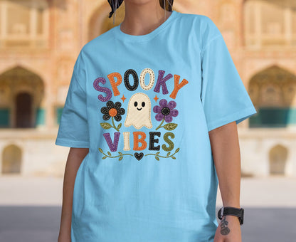 Spooky Season Premade Gang Sheet Halloween DTF Transfer Ready to Press Holiday Season Spooky Ghost Heat Transfer For Sh