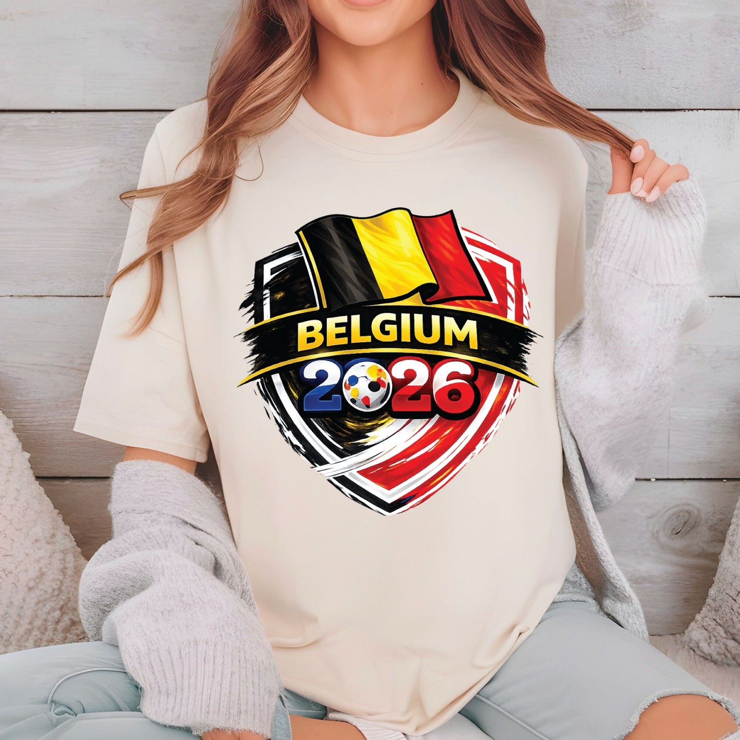 Belgium World Cup 2026 DTF Transfer Ready to Press