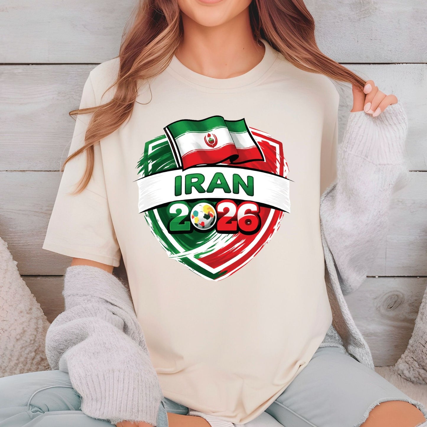 Iran World Cup 2026 DTF Transfer Ready to Press