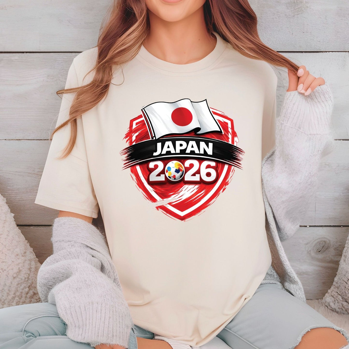 Japan World Cup 2026 DTF Transfer Ready to Press