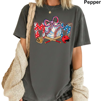 Basketball Comfort Colors T Shirt Raising Baller Apparel Game Day Soccer Mom Tees Basketball Mom Gift Shirts